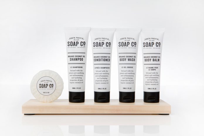 South Pacific Soap Co products are available in the Bunzl online shop